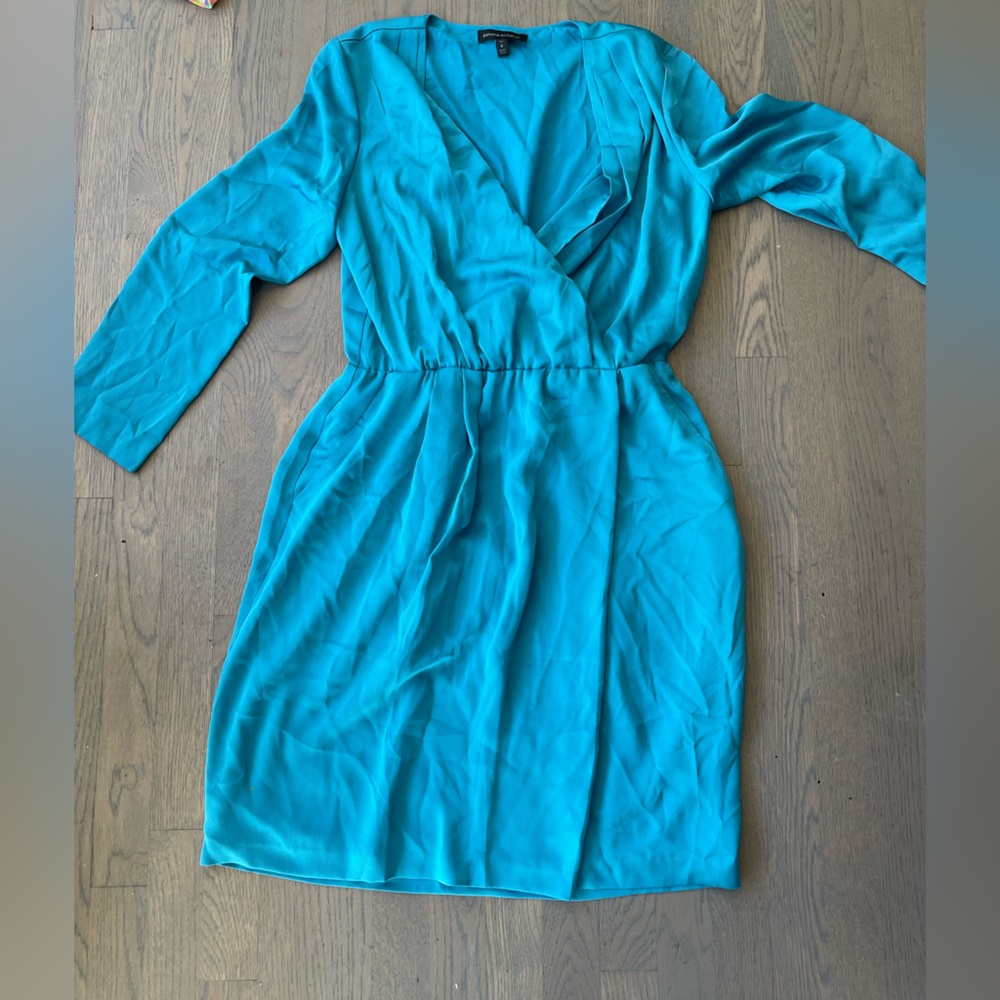 Long sleeve dress banana republic
